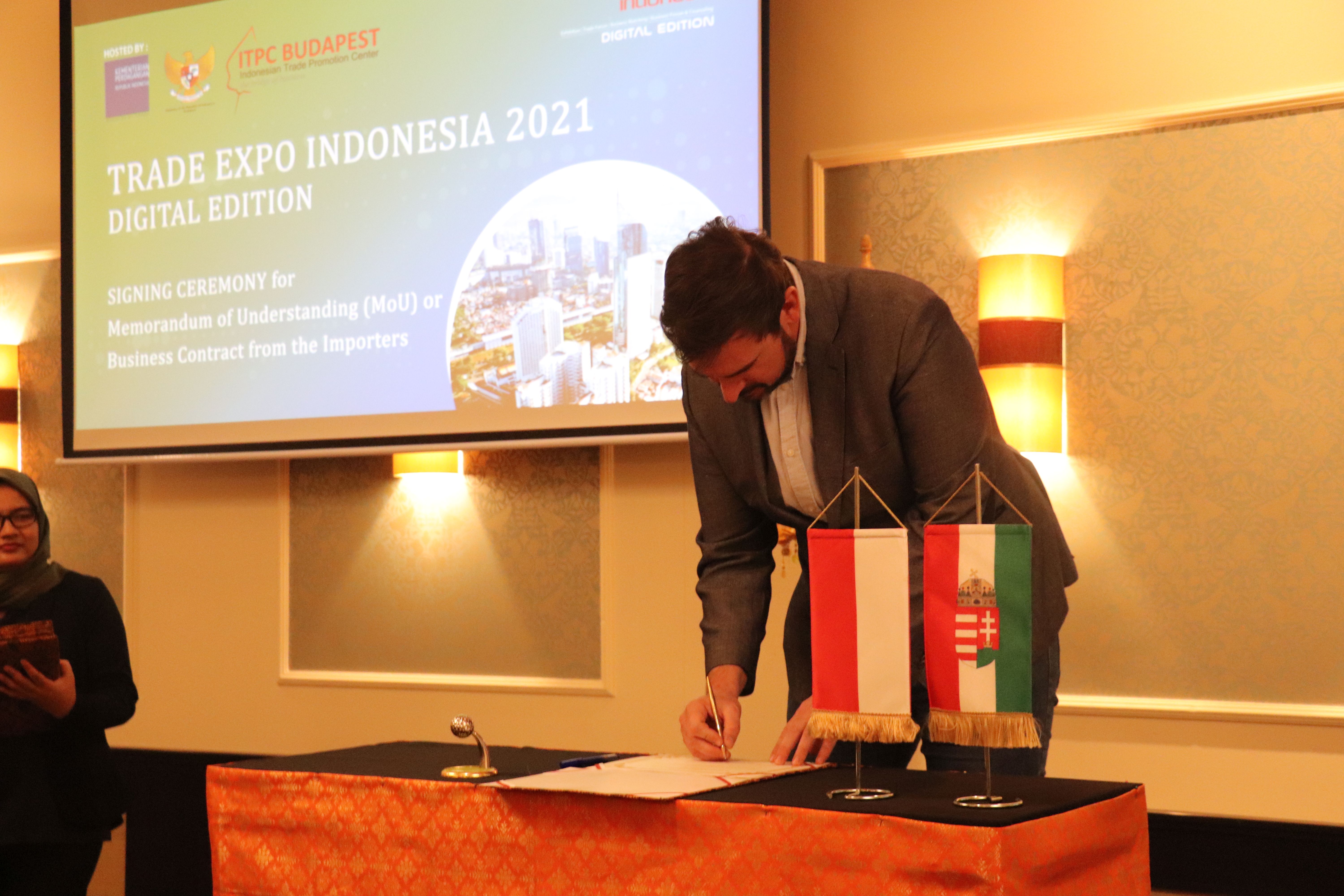 Opening Ceremony of the Trade Expo Indonesia Digital Edition 2021 in Budapest