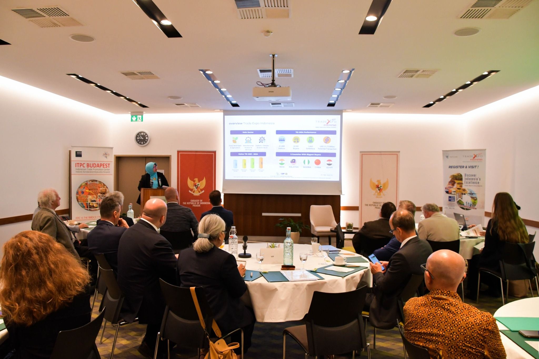 Himpun Buyer Ceko Menuju TEI 2025,  Indonesia Gelar Business Gathering di Praha